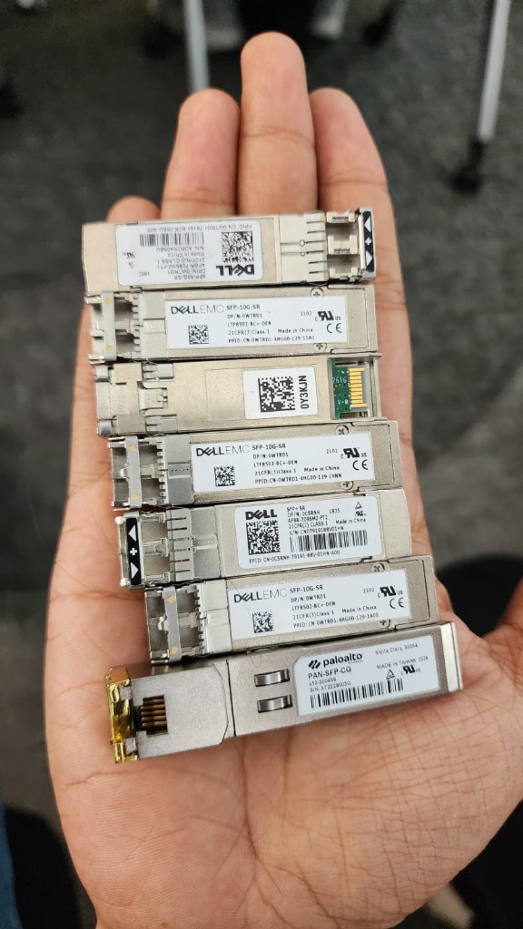 Dell EMC & Palo Alto 10G SFP+ Transceivers